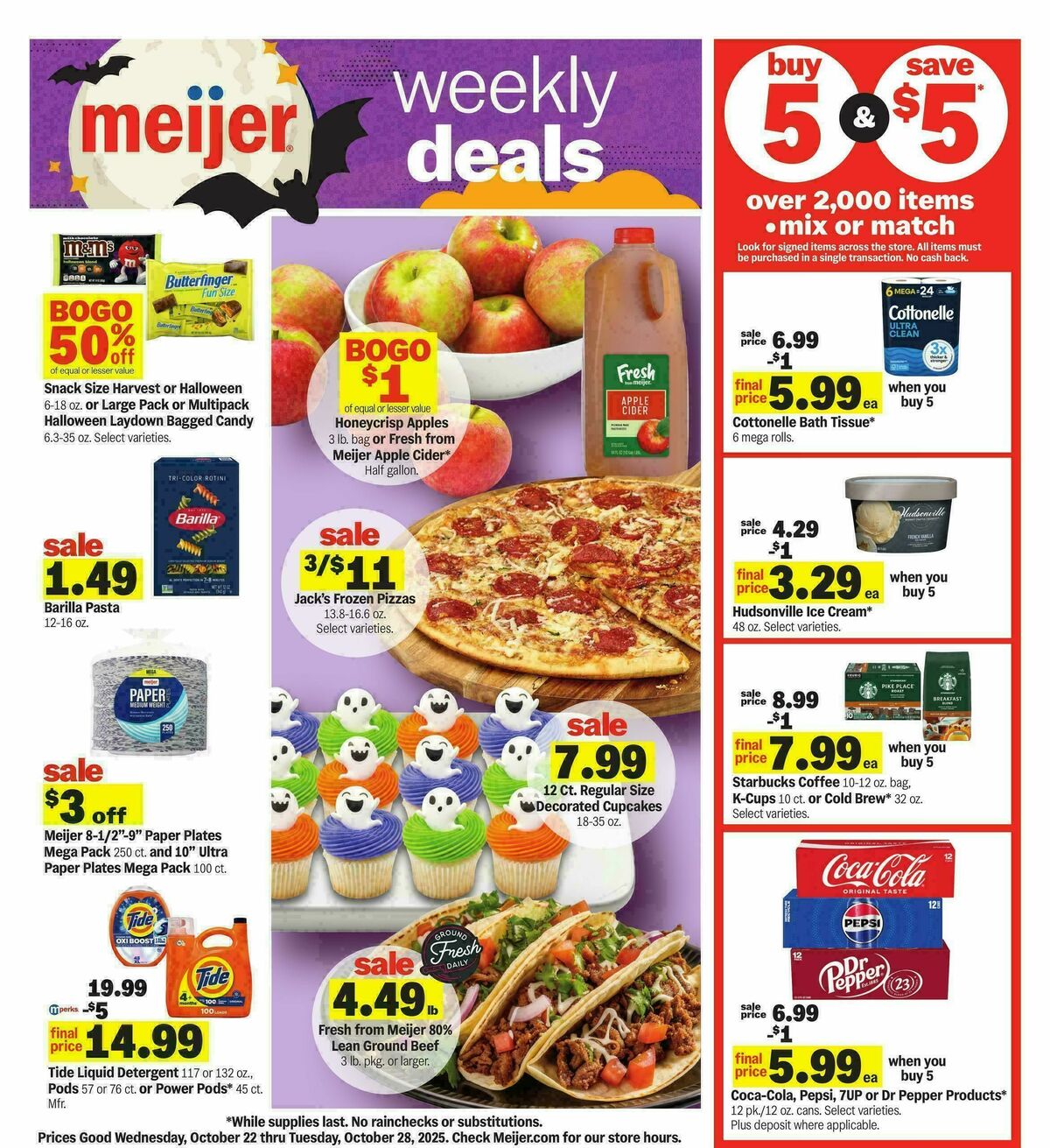 Meijer Weekly Ad from October 22