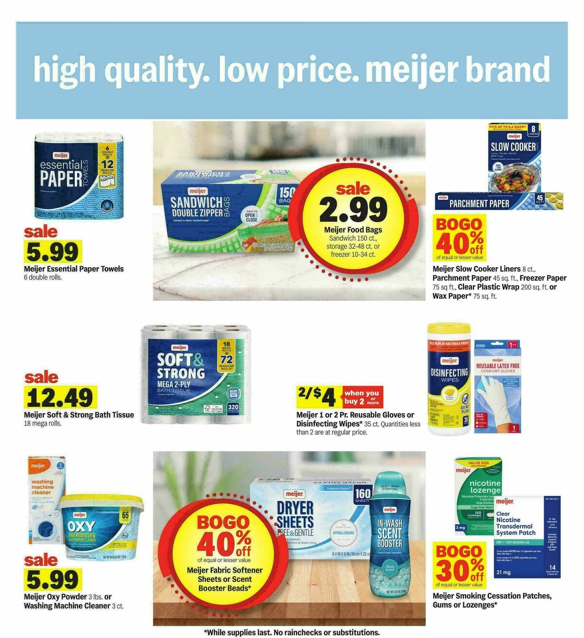 Meijer Weekly Ad from October 22