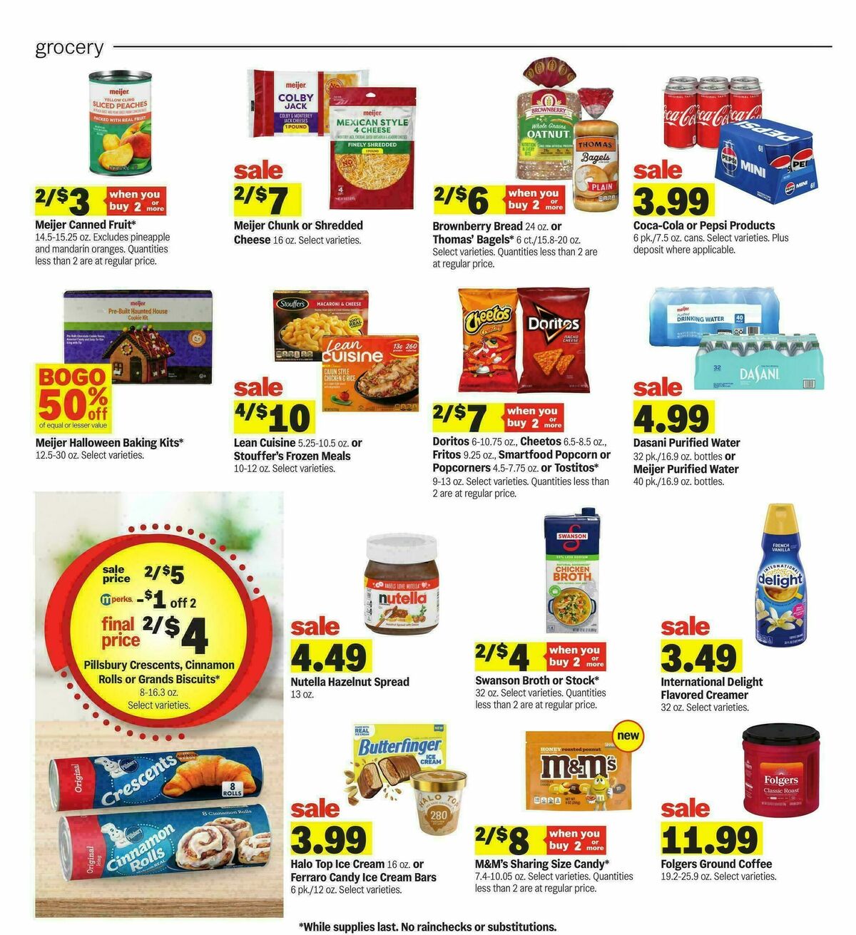 Meijer Weekly Ad from October 22