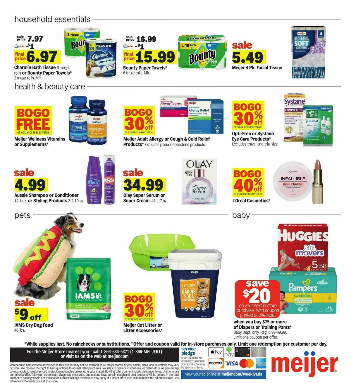 Meijer Weekly Ad from October 22