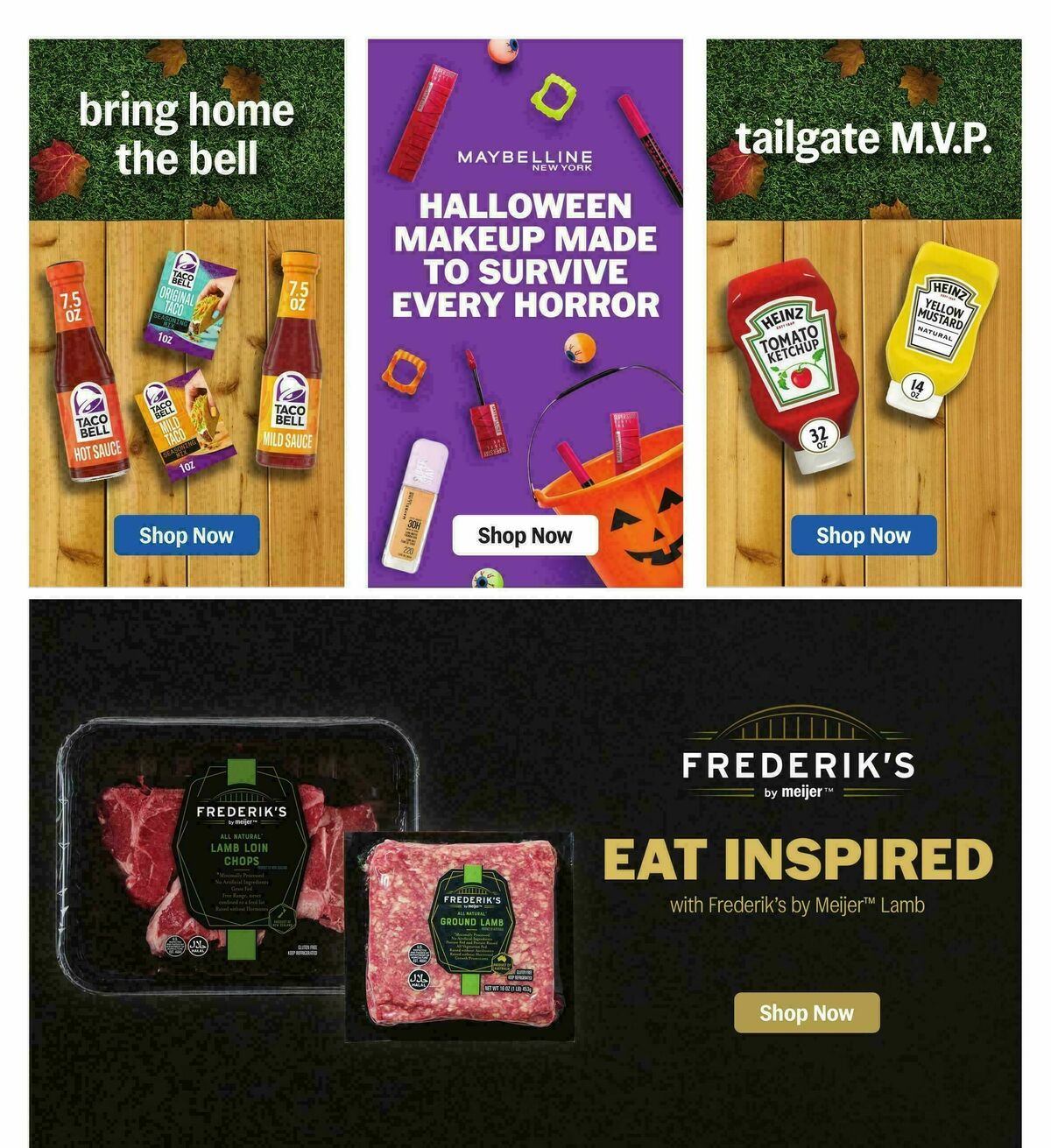 Meijer Weekly Ad from October 22