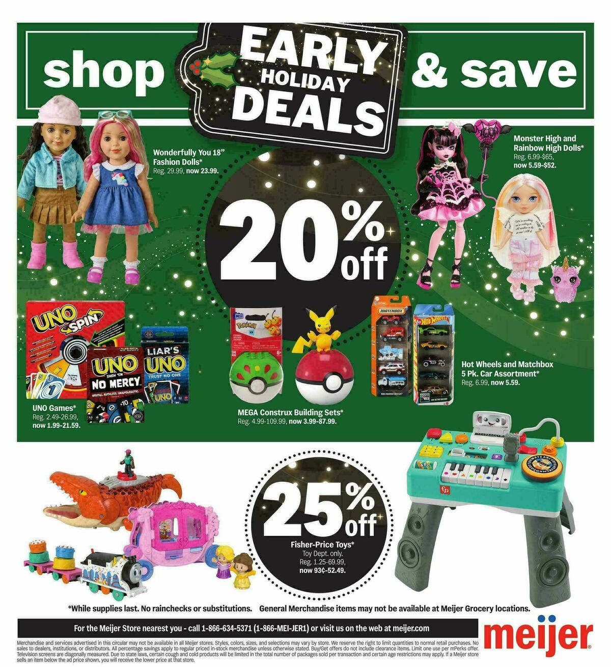 Meijer Halloween treats Weekly Ad from October 22