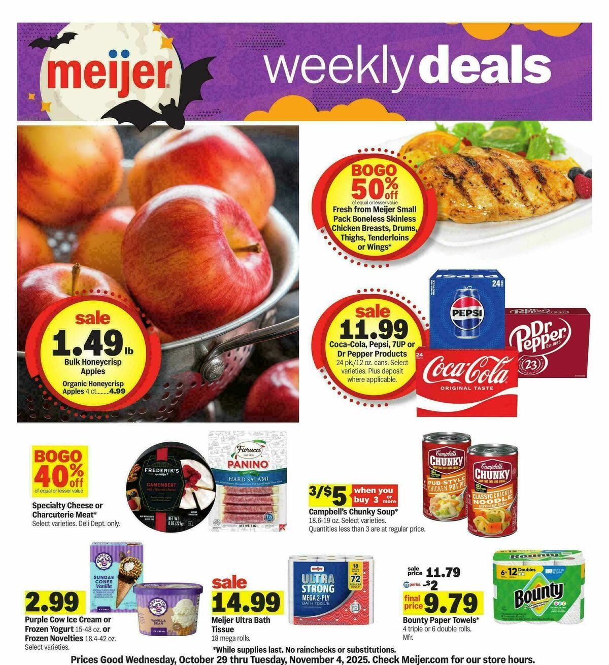 Meijer Weekly Ad from October 29