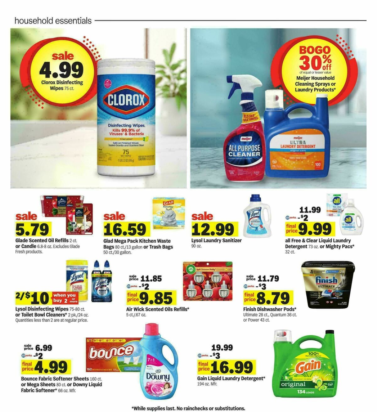 Meijer Weekly Ad from October 29