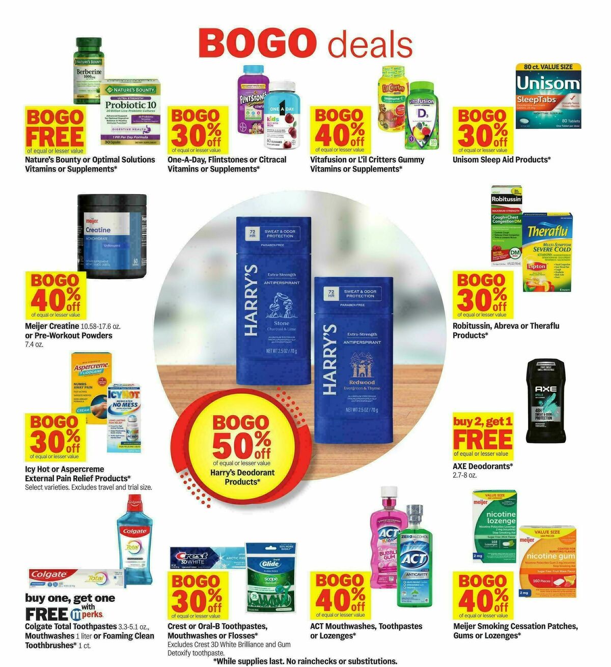 Meijer Weekly Ad from October 29