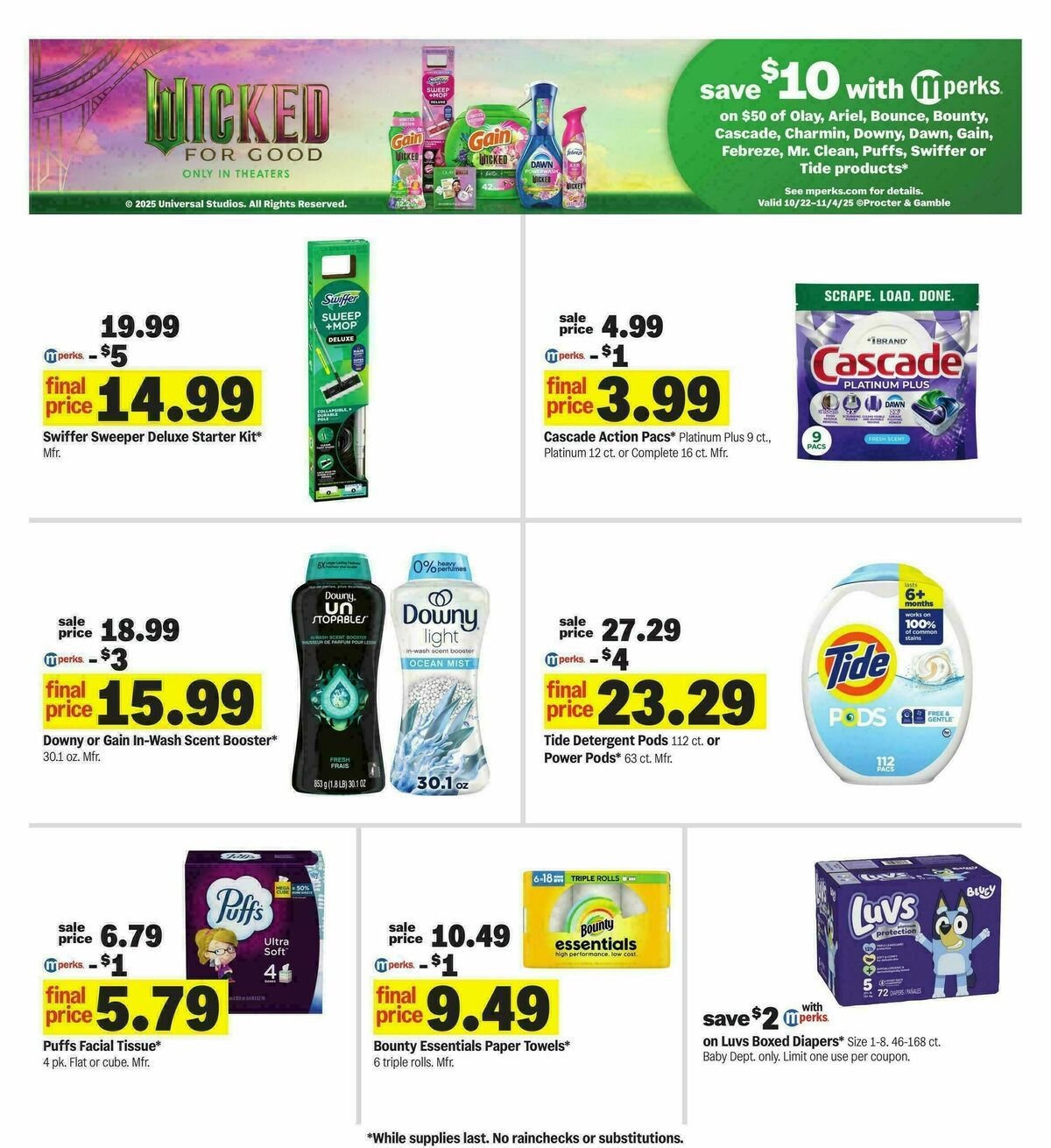 Meijer Weekly Ad from October 29