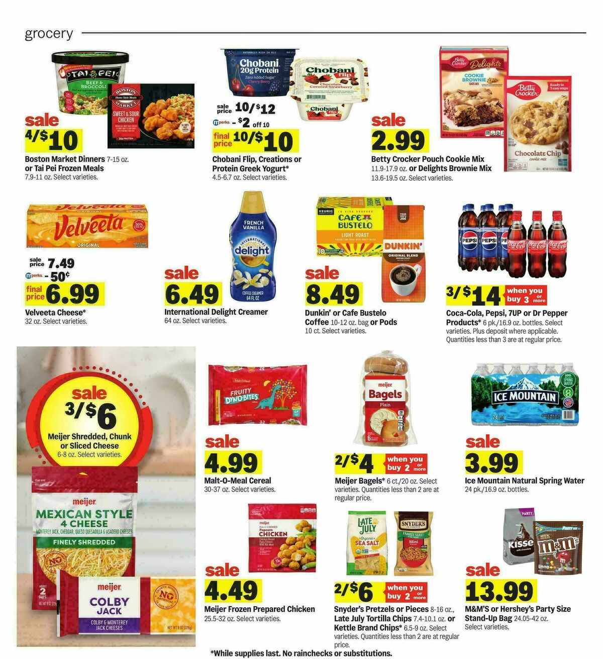 Meijer Weekly Ad from October 29