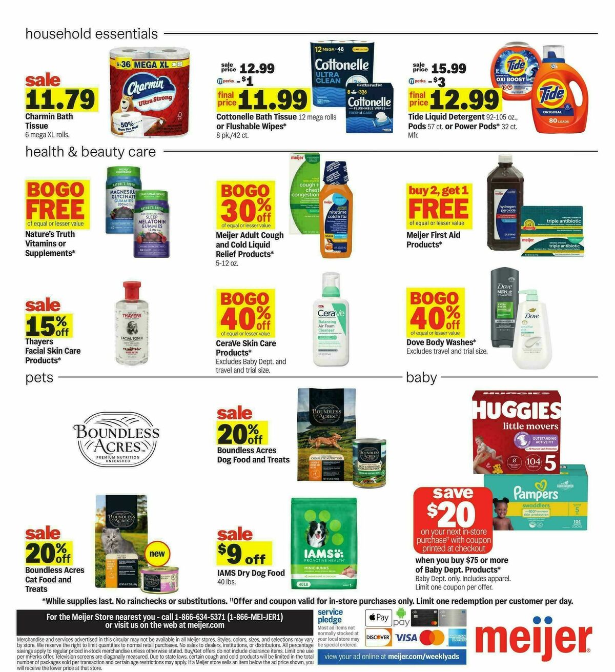 Meijer Weekly Ad from October 29