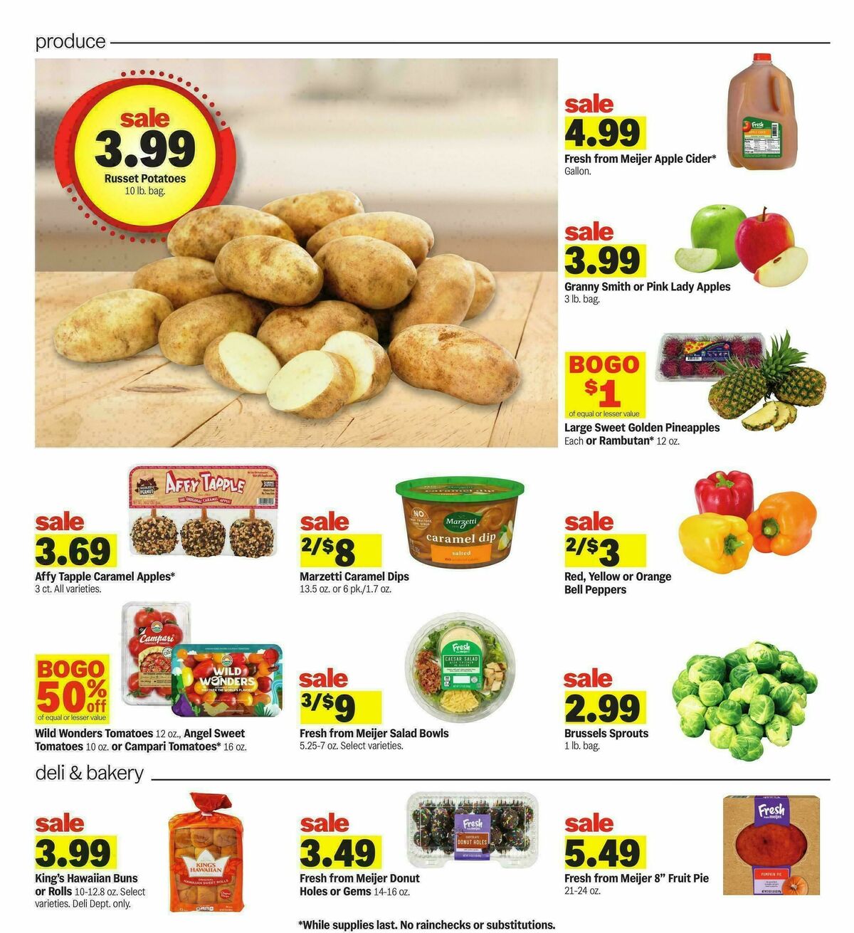 Meijer Weekly Ad from October 29