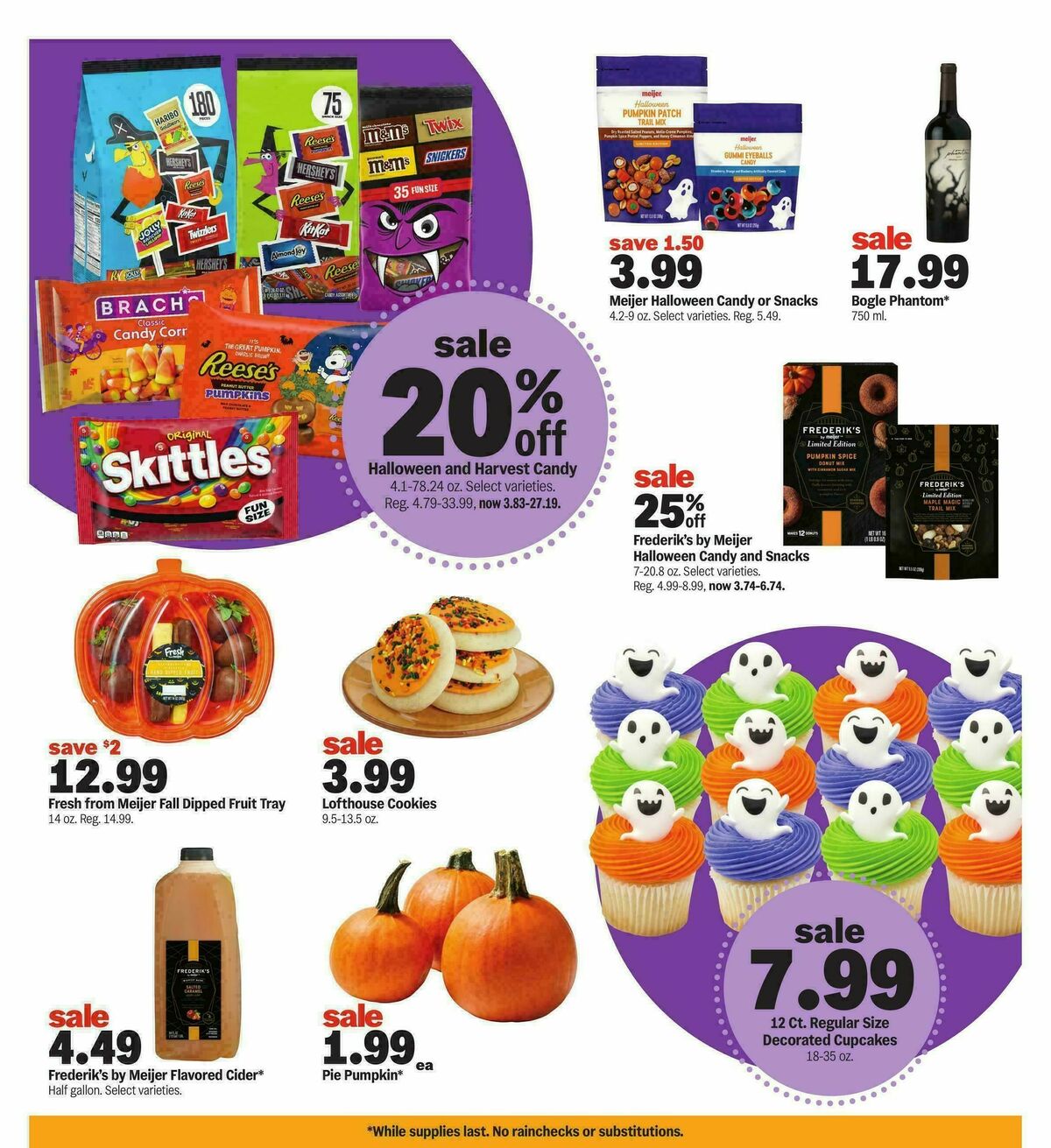 Meijer Halloween deals Weekly Ad from October 29