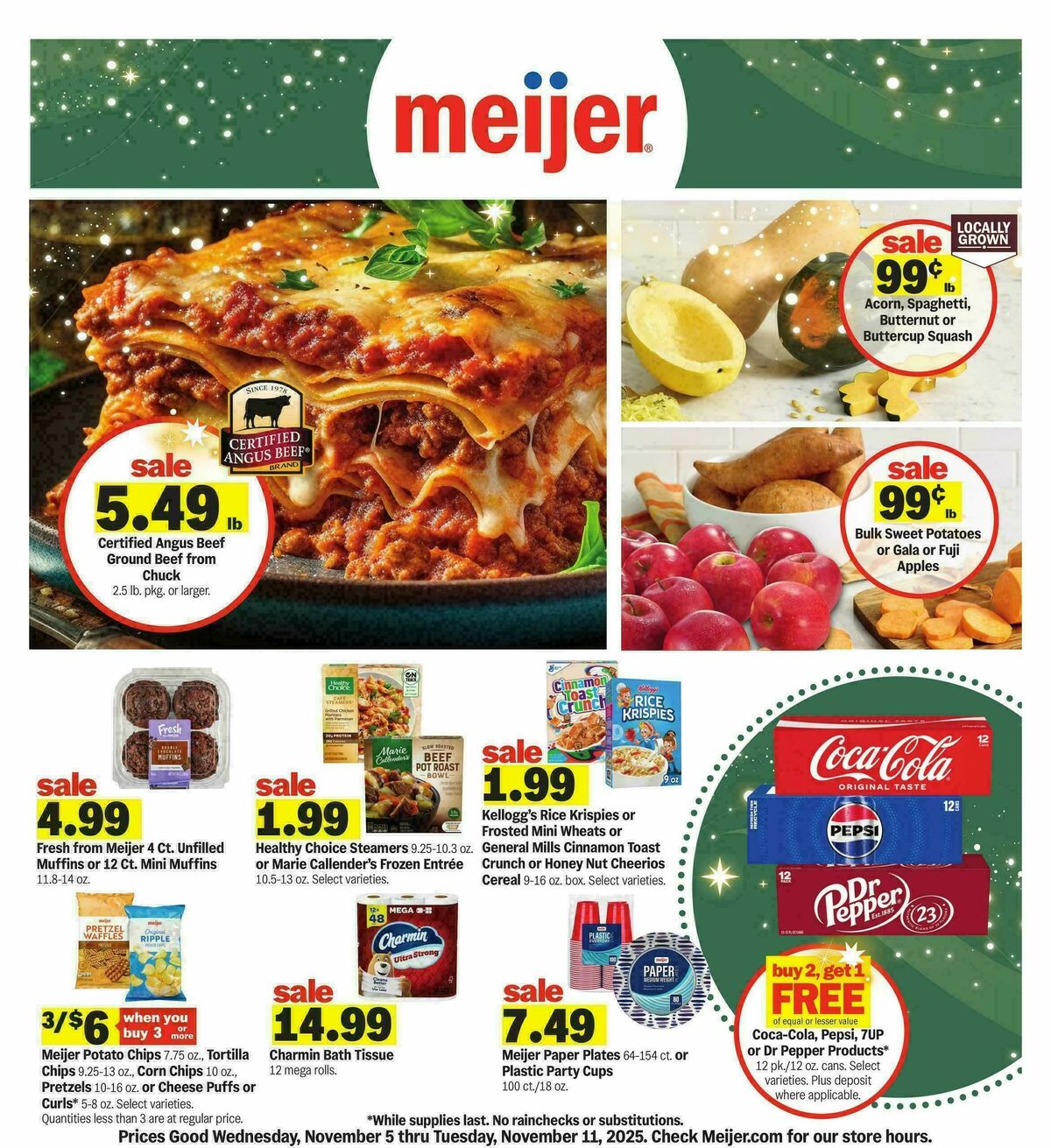 Meijer Weekly Ad from November 5