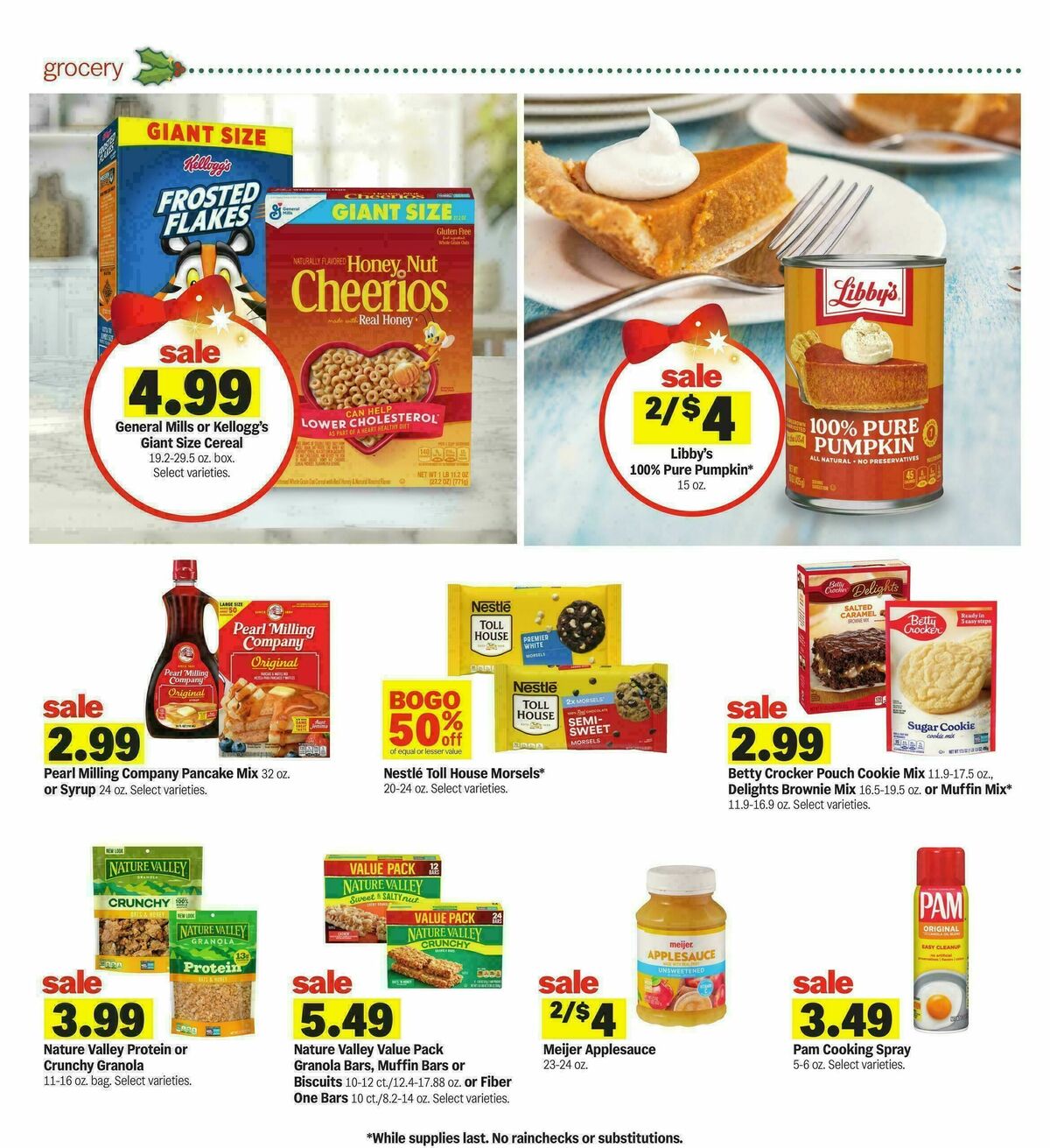Meijer Weekly Ad from November 5
