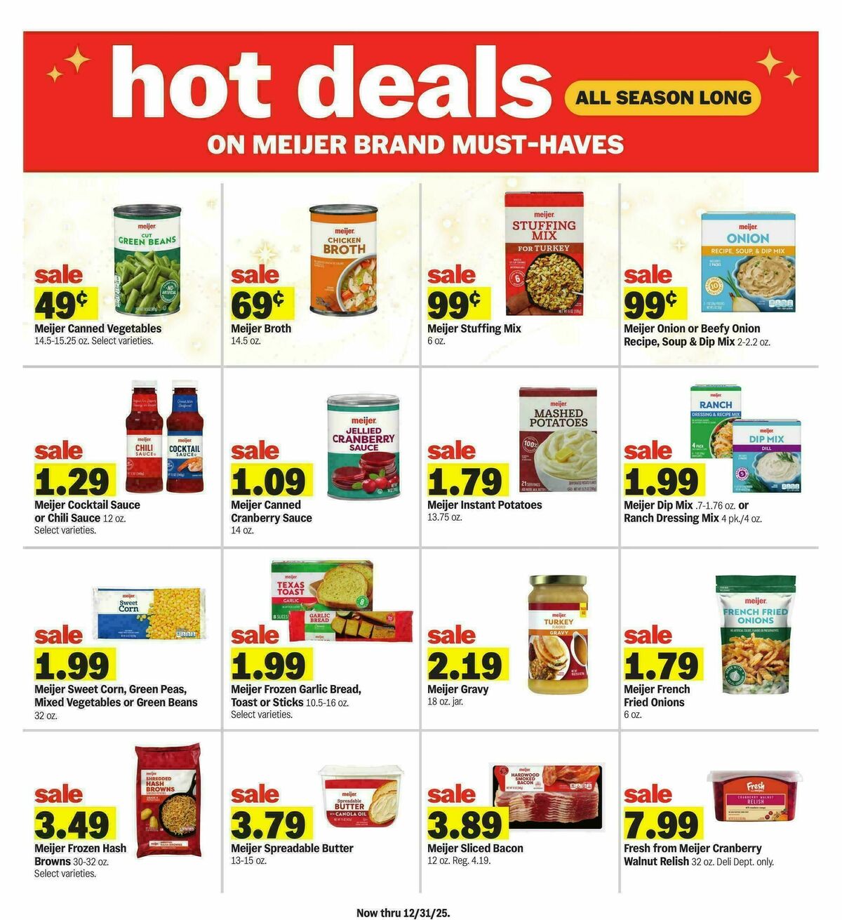 Meijer Weekly Ad from November 5