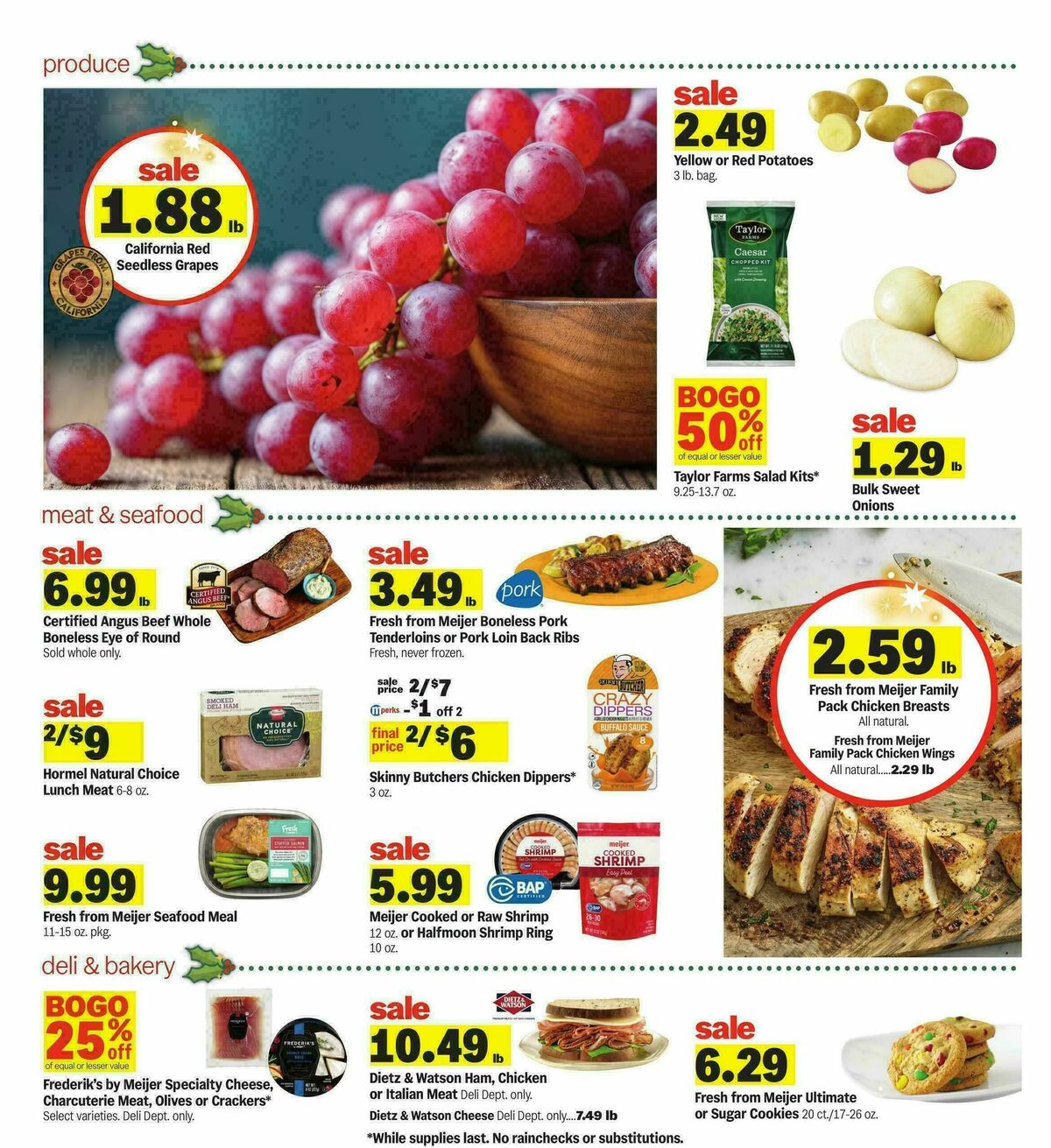 Meijer Weekly Ad from November 5