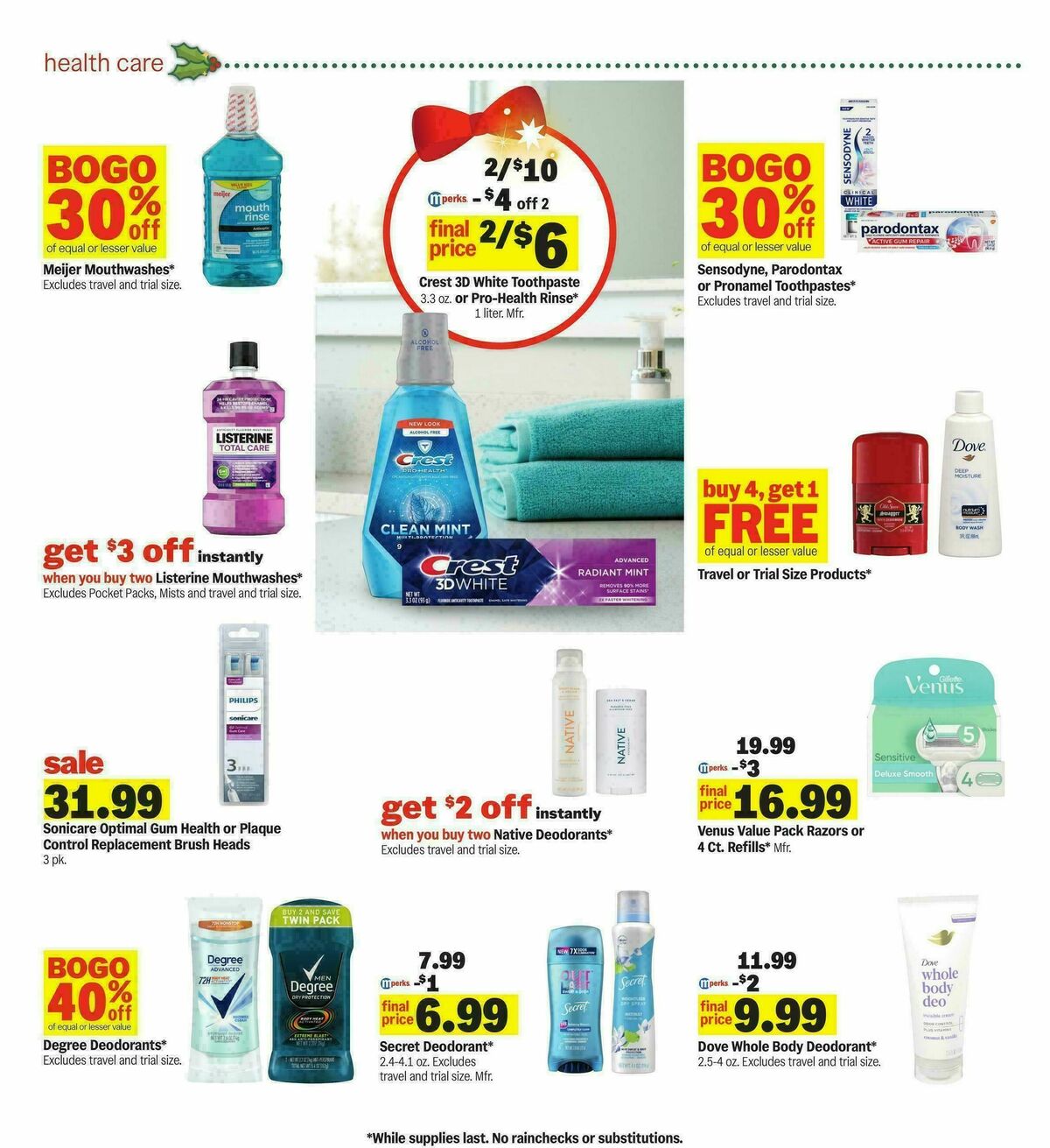 Meijer Weekly Ad from November 5