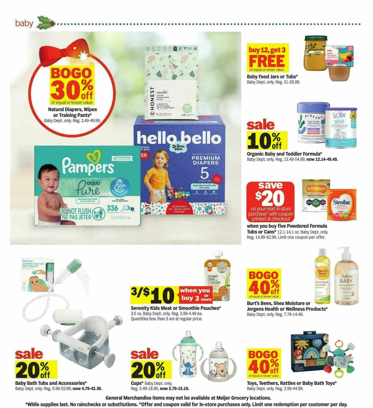 Meijer Weekly Ad from November 5