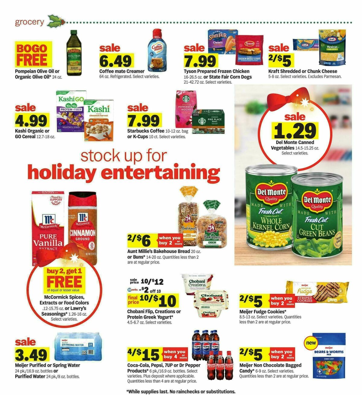 Meijer Weekly Ad from November 5