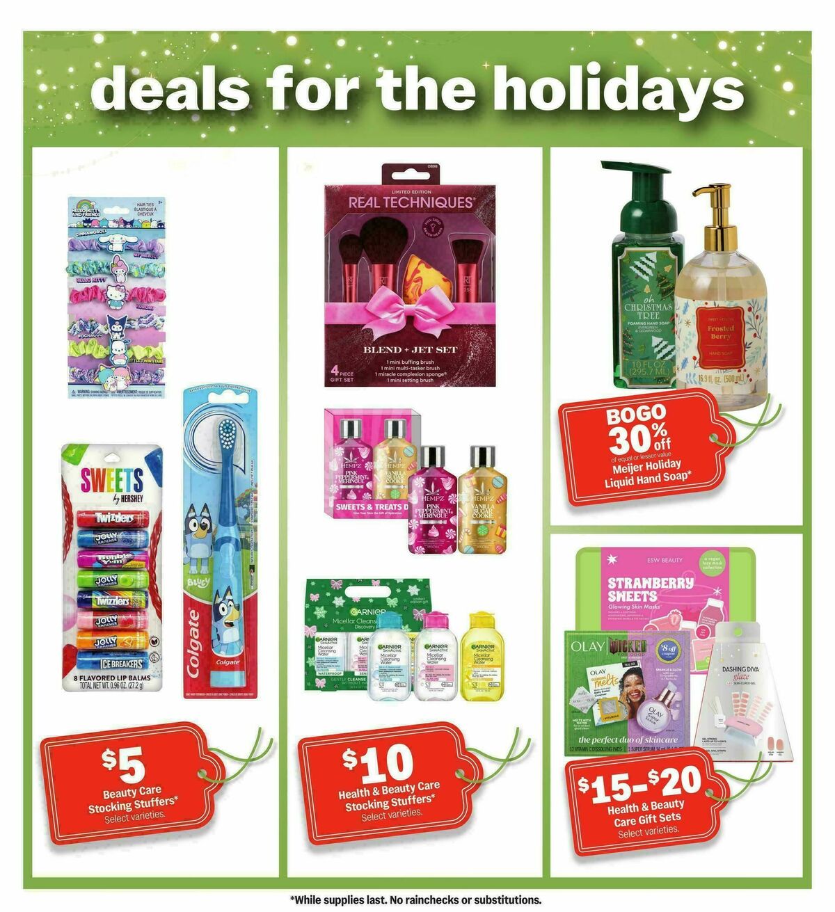 Meijer Holiday deals! Weekly Ad from November 5