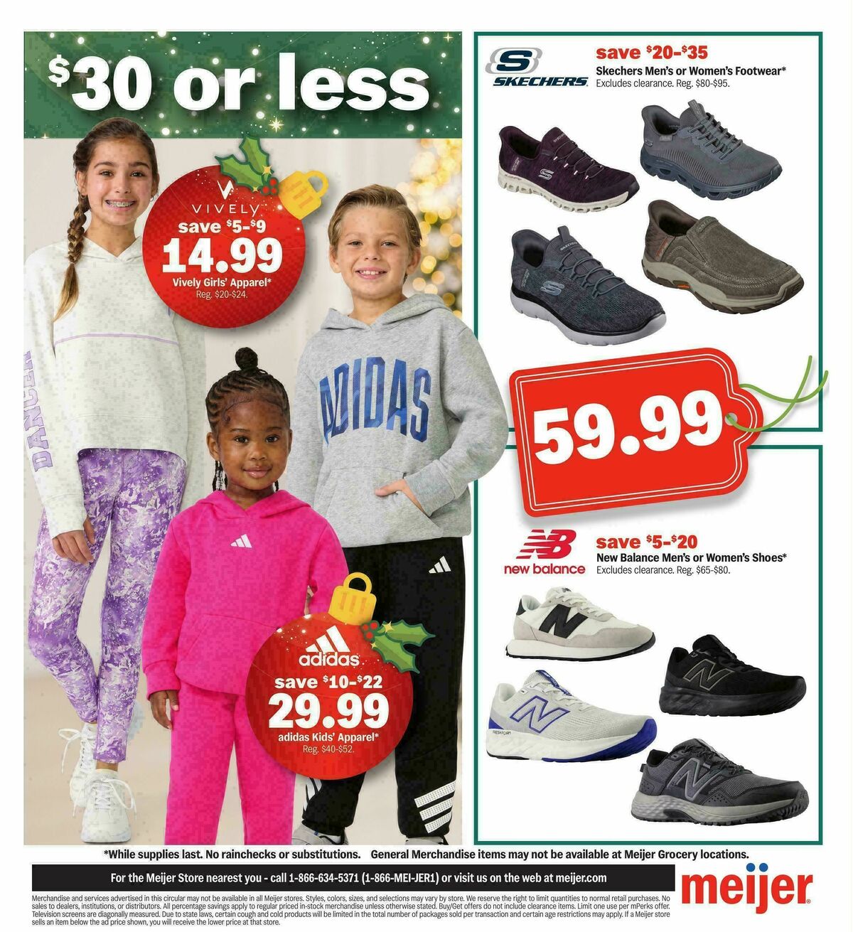 Meijer Holiday deals! Weekly Ad from November 5