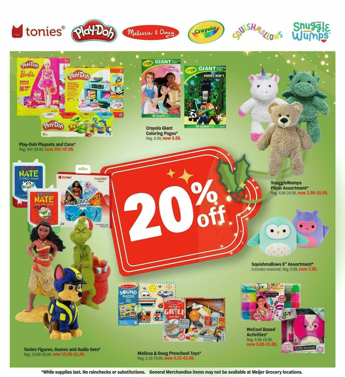 Meijer Holiday deals! Weekly Ad from November 5