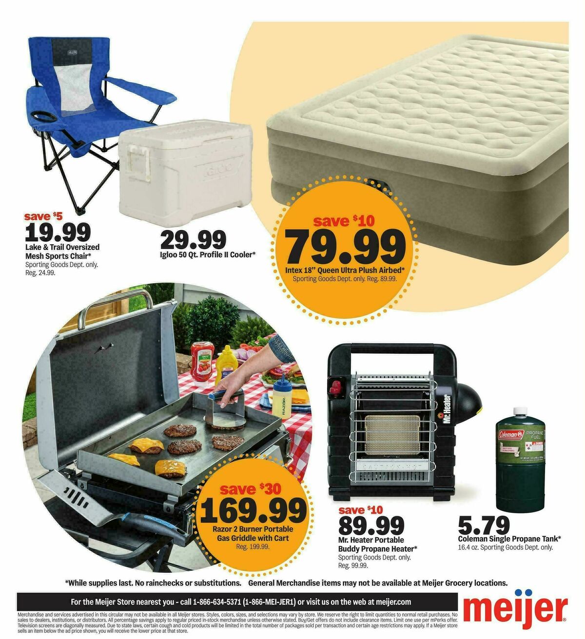 Meijer Seasonal deals Weekly Ad from October 29
