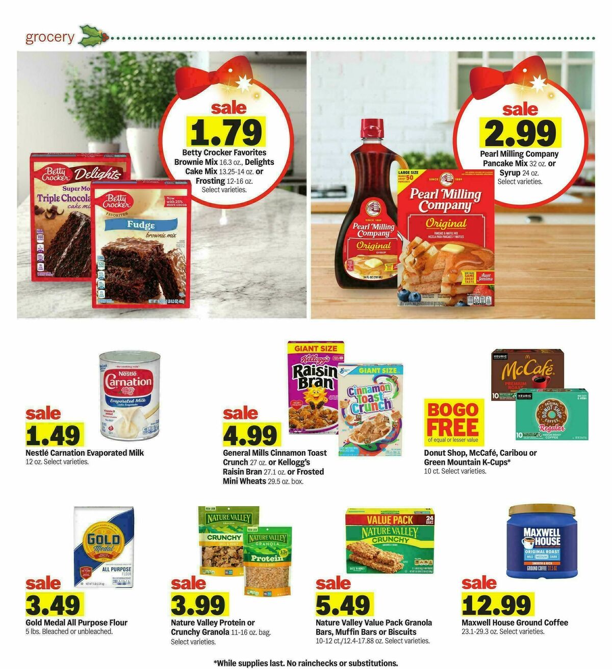 Meijer Weekly Ad from November 12