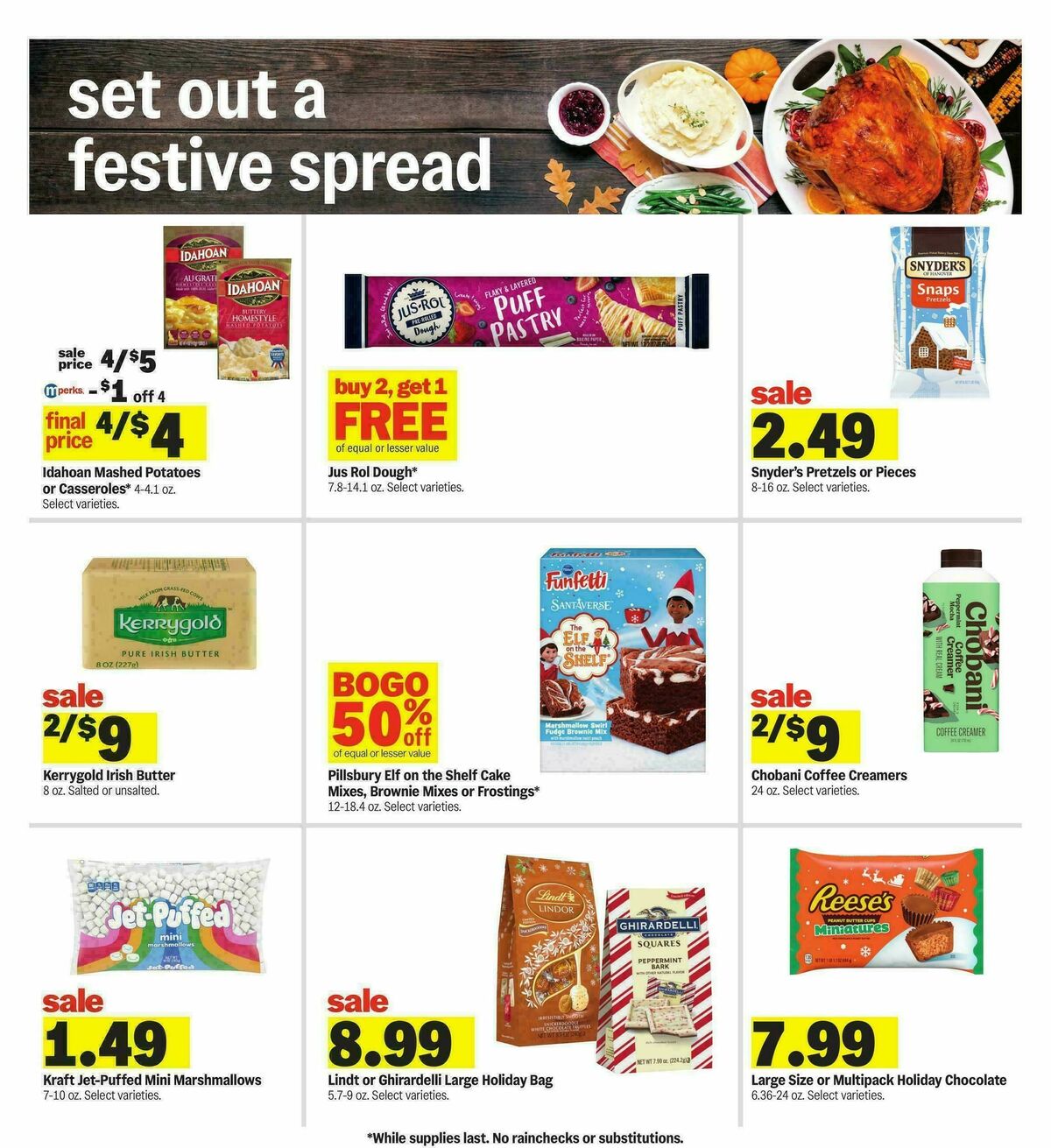 Meijer Weekly Ad from November 12
