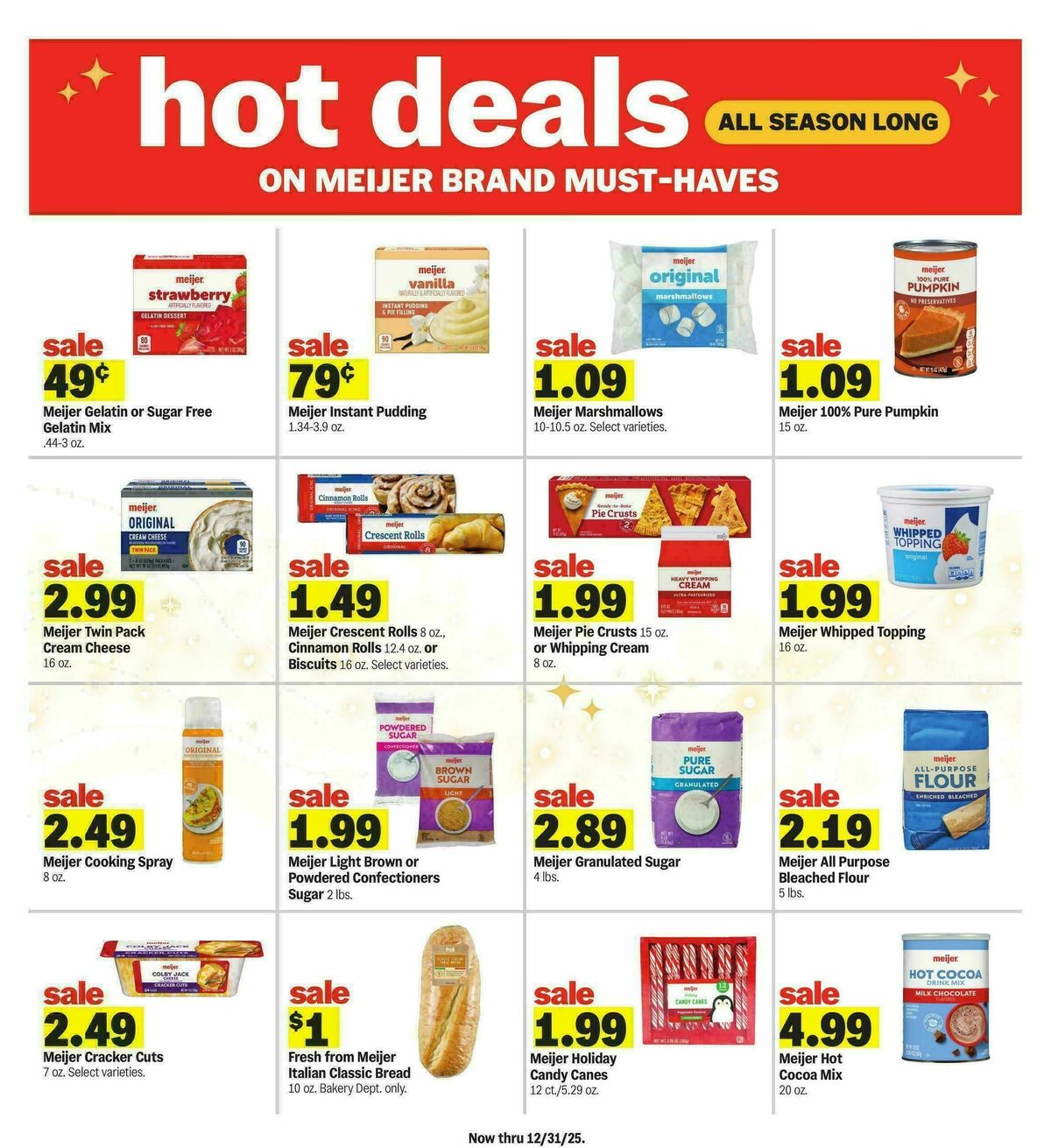 Meijer Weekly Ad from November 12