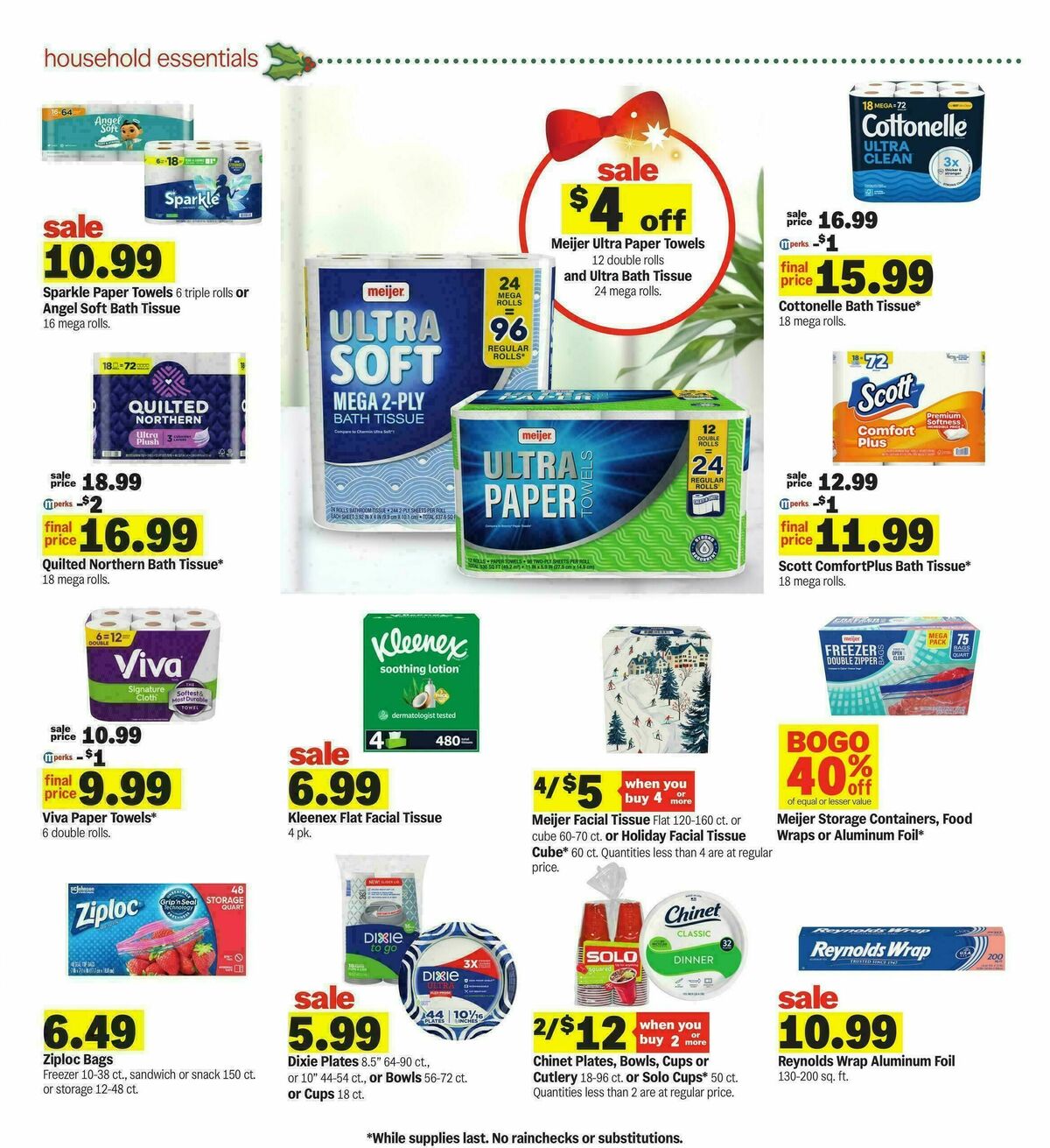 Meijer Weekly Ad from November 12