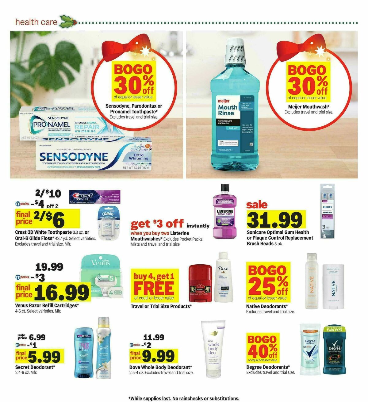 Meijer Weekly Ad from November 12