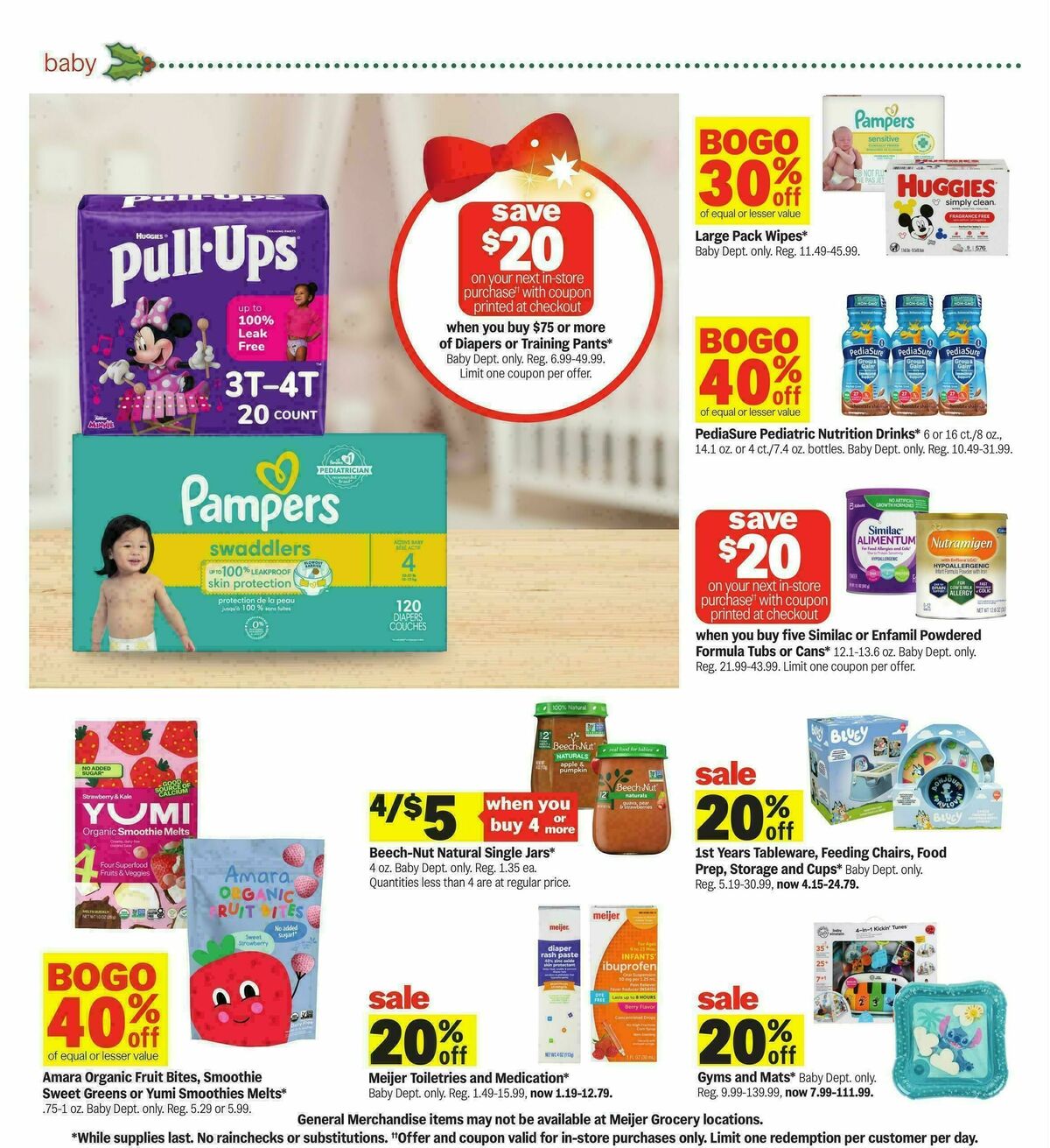Meijer Weekly Ad from November 12