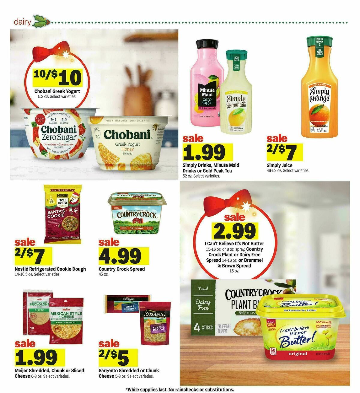 Meijer Weekly Ad from November 12