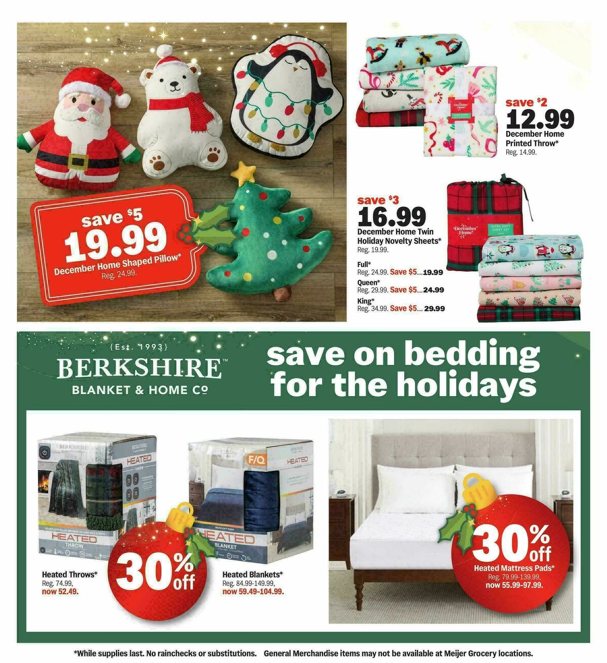 Meijer Celebrate with savings! Weekly Ad from November 12