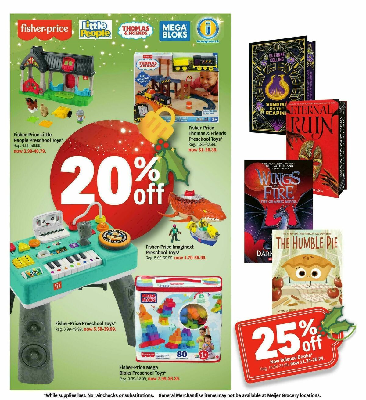 Meijer Celebrate with savings! Weekly Ad from November 12