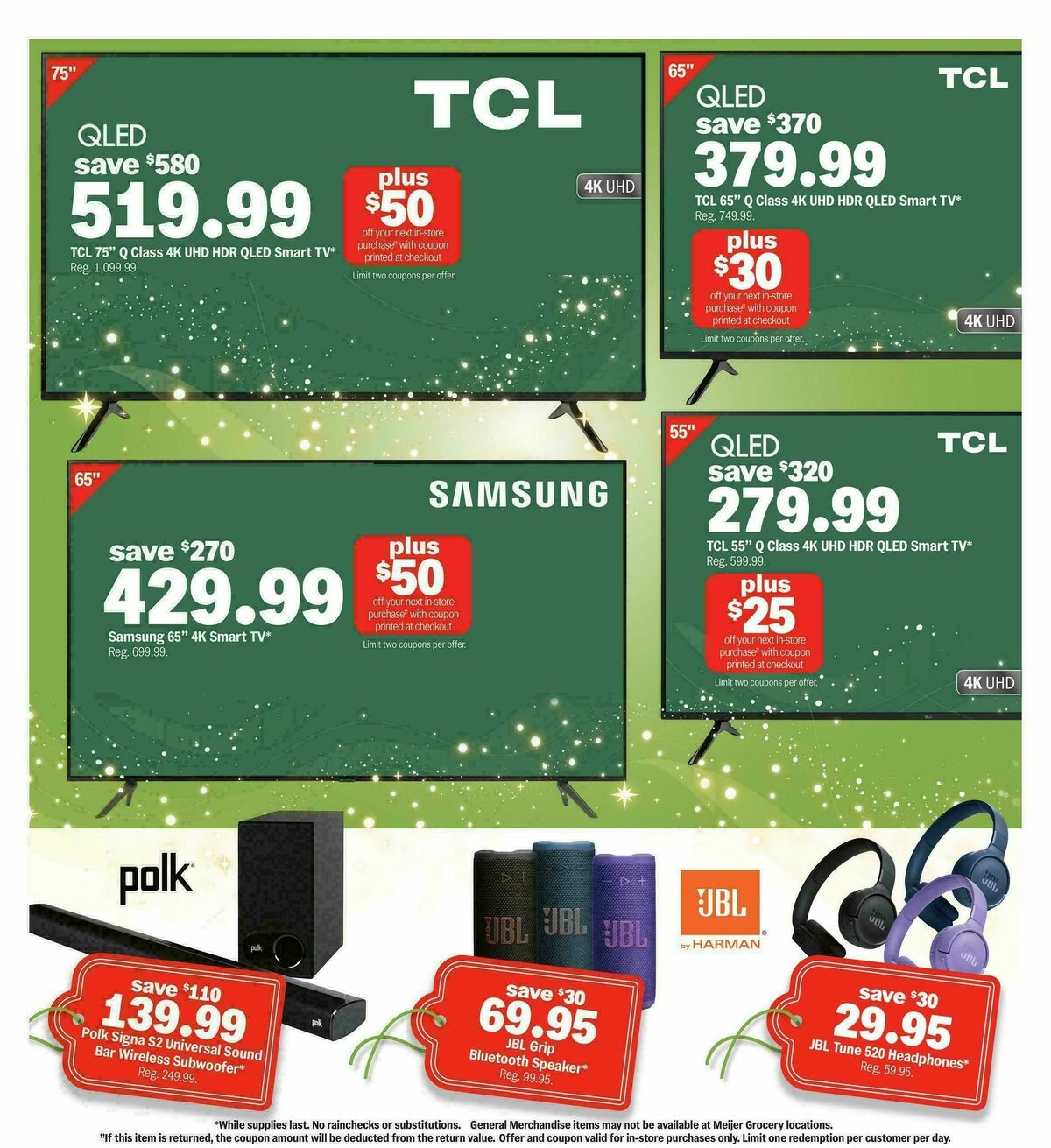 Meijer Celebrate with savings! Weekly Ad from November 12