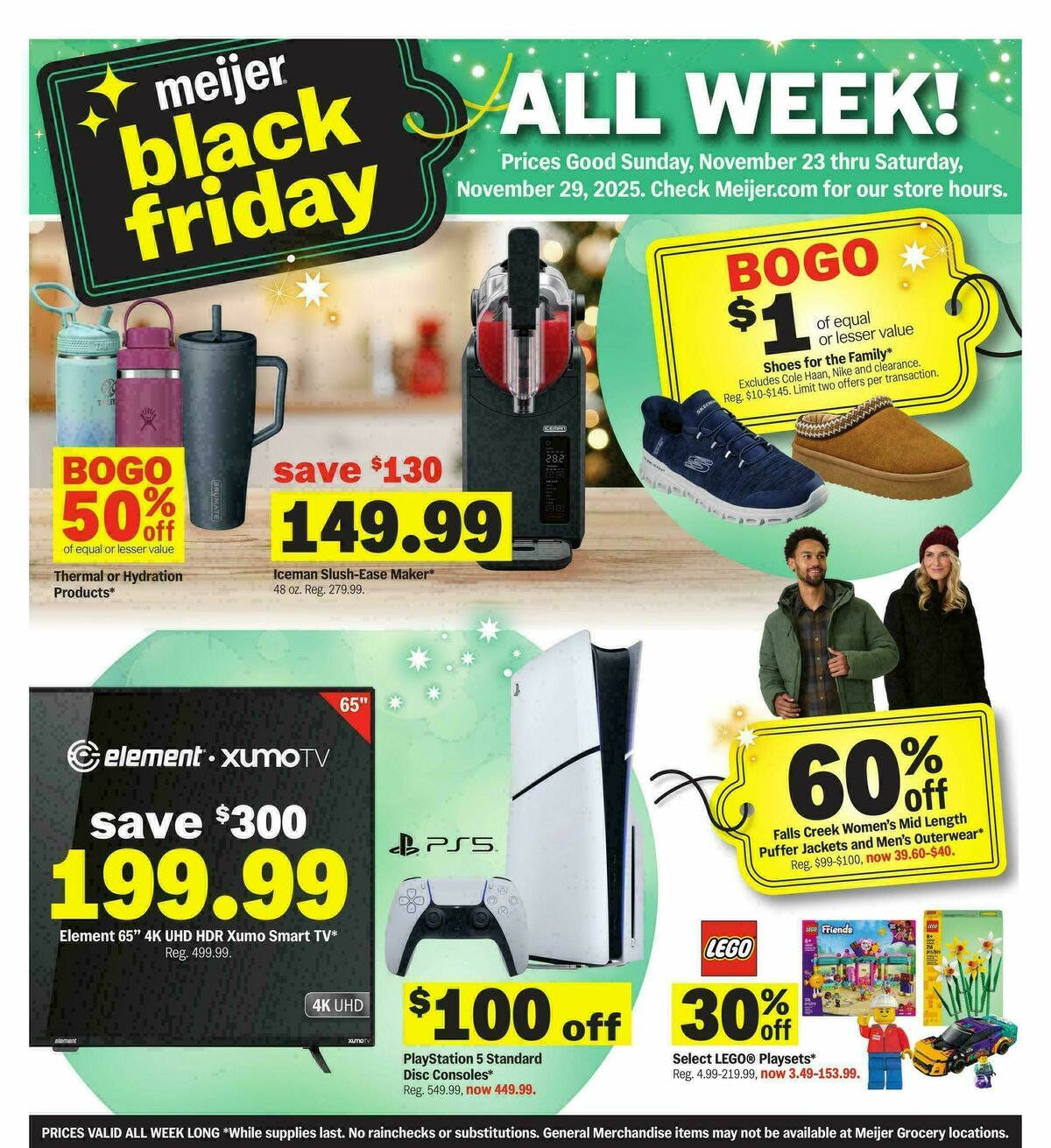 Meijer Black friday Weekly Ad from November 23