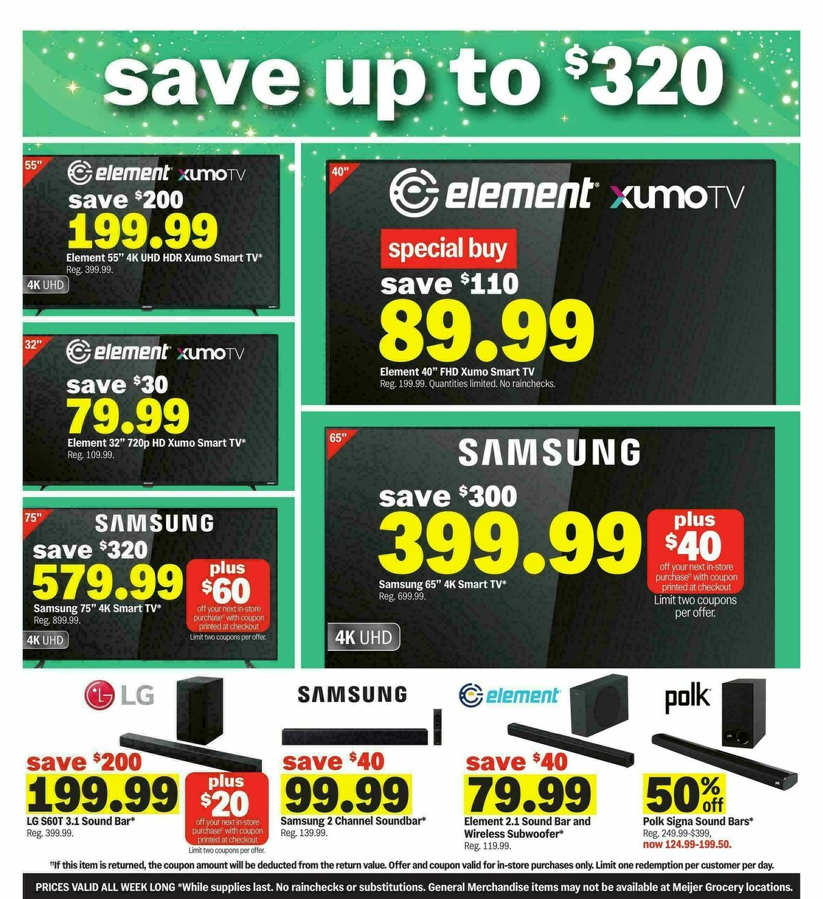 Meijer Black friday Weekly Ad from November 23