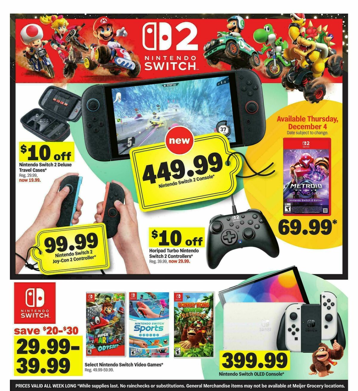 Meijer Black friday Weekly Ad from November 23