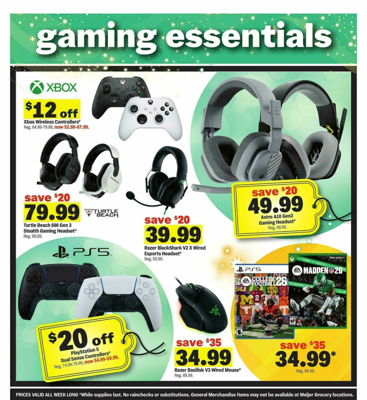 Meijer Black friday Weekly Ad from November 23