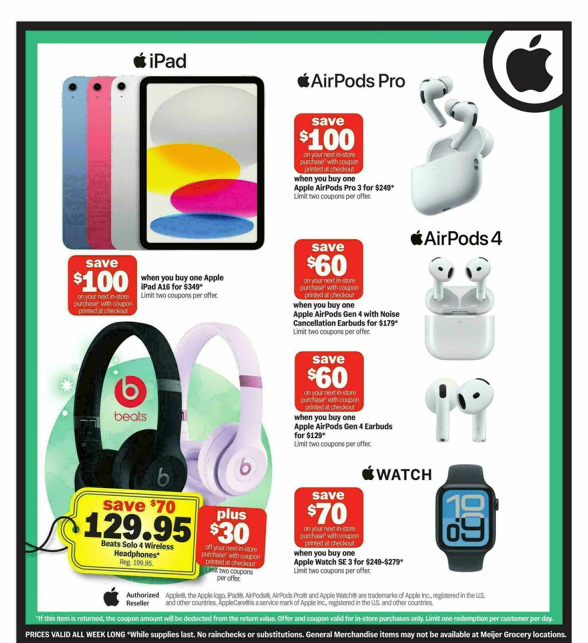 Meijer Black friday Weekly Ad from November 23