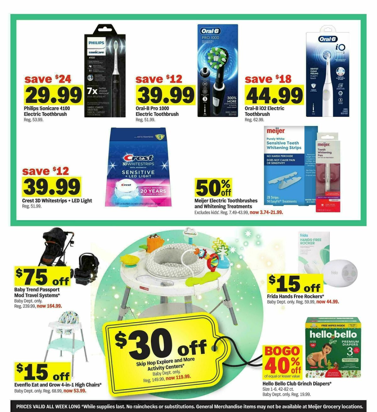 Meijer Black friday Weekly Ad from November 23