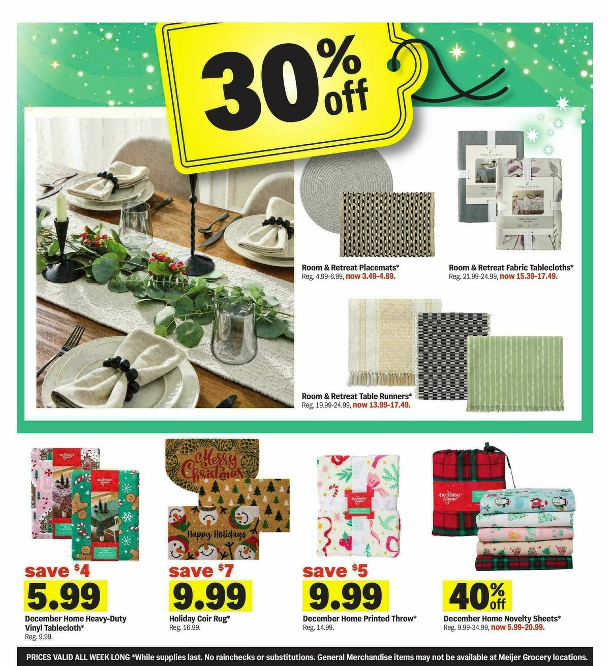 Meijer Black friday Weekly Ad from November 23