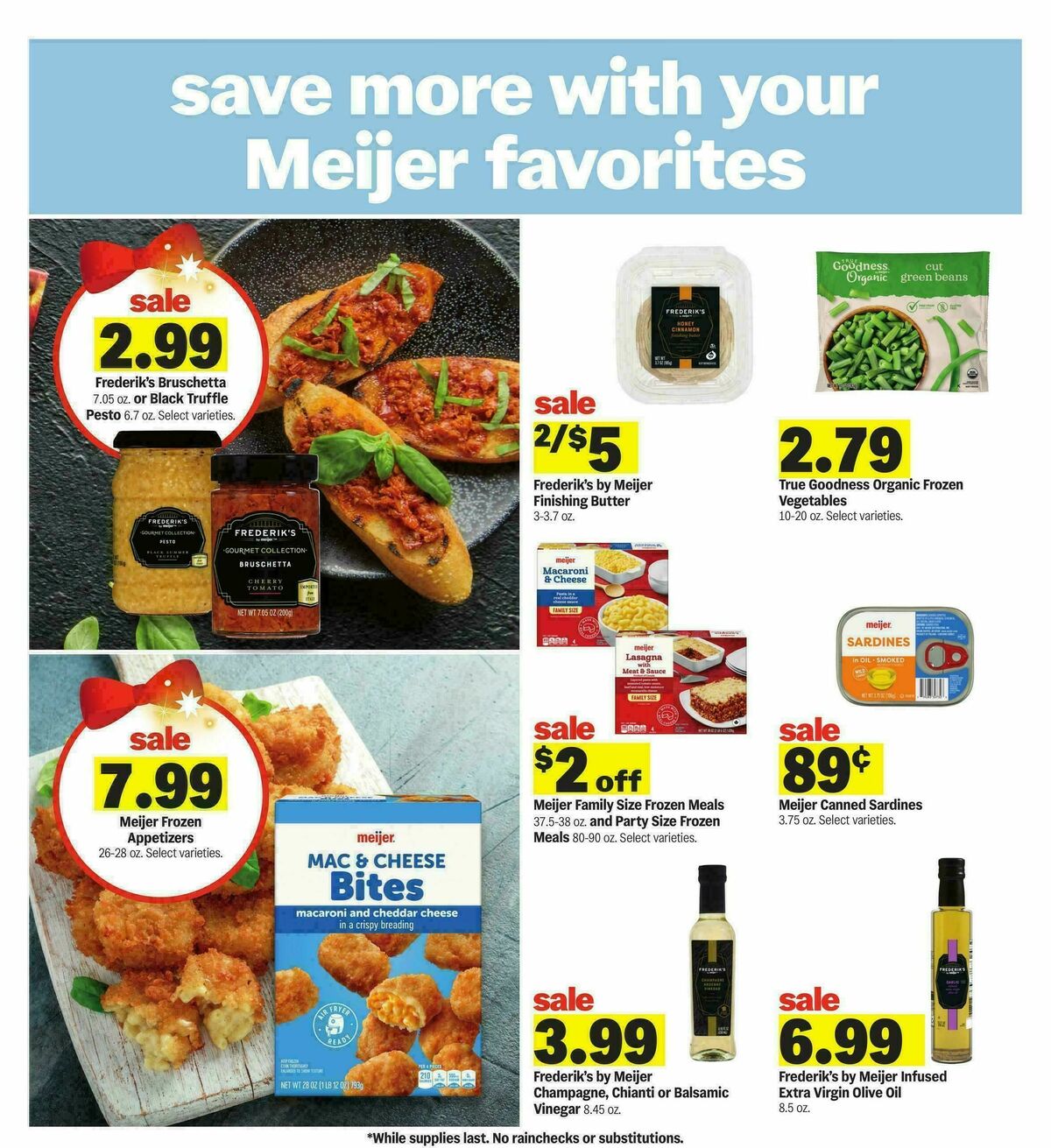 Meijer Weekly Ad from November 19