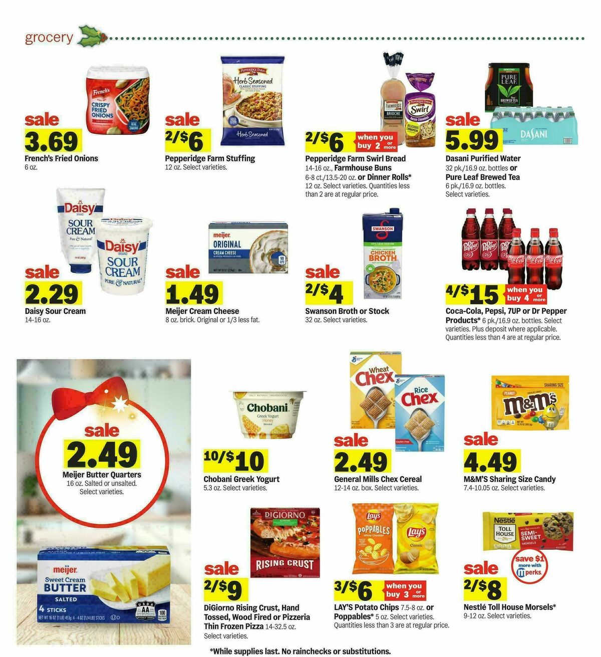 Meijer Weekly Ad from November 19