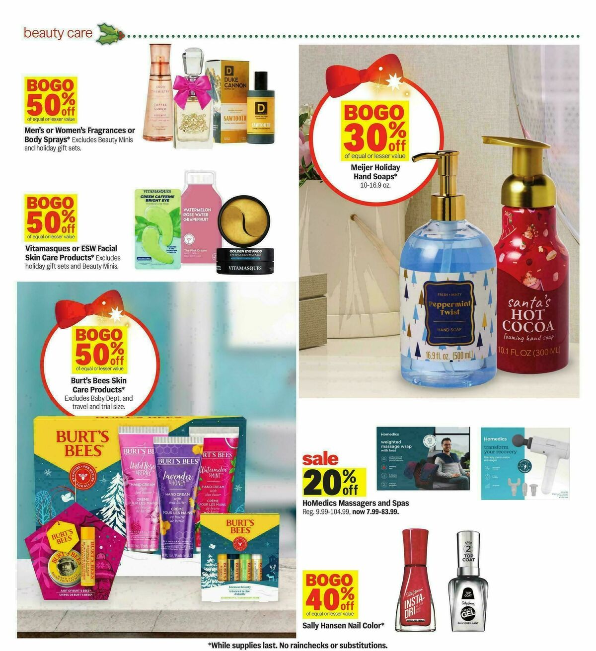 Meijer Weekly Ad from November 19