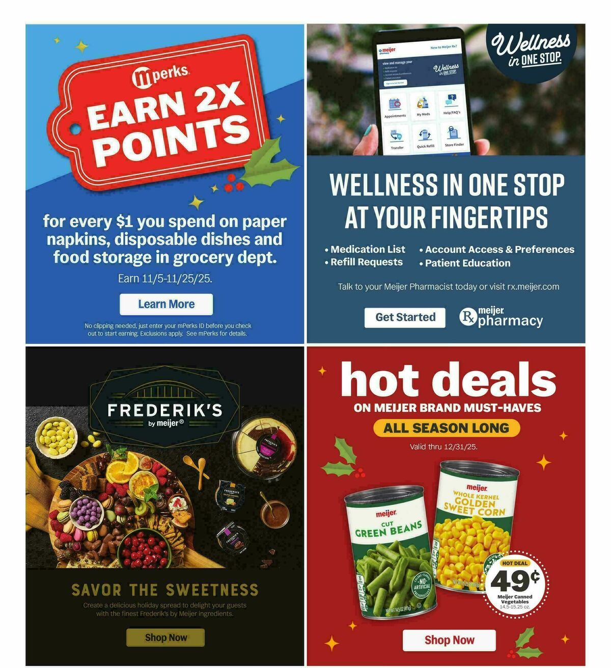 Meijer Weekly Ad from November 19