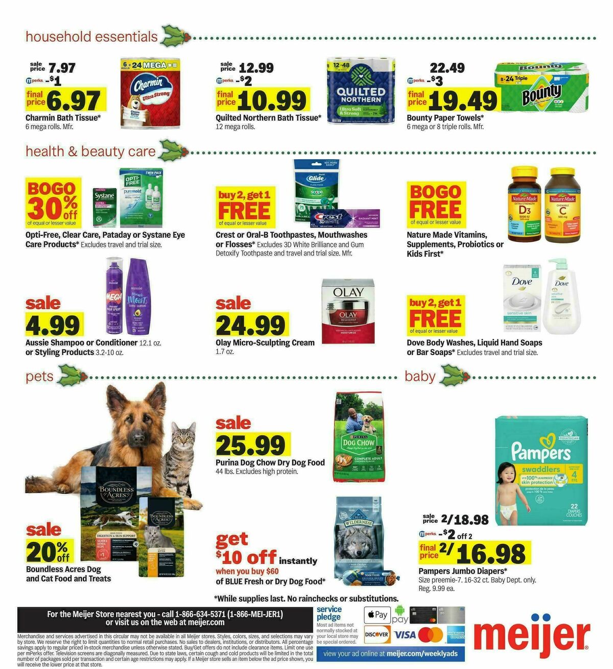 Meijer Weekly Ad from November 19