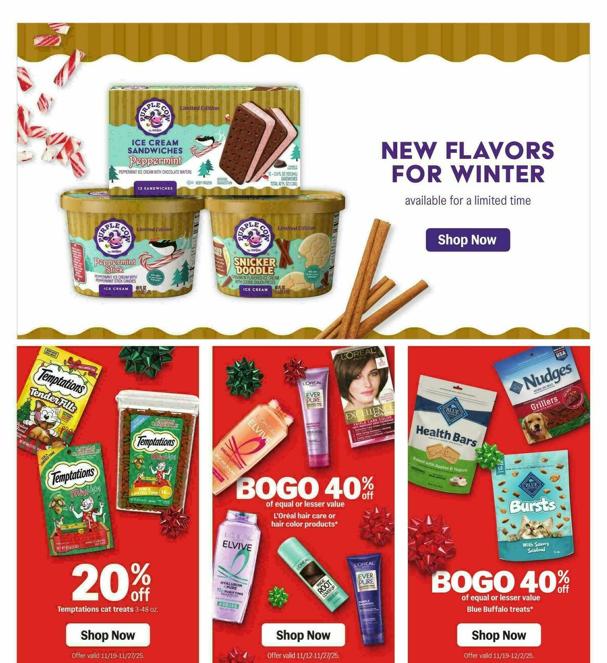 Meijer Weekly Ad from November 19