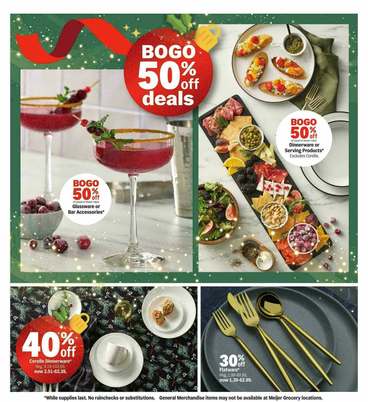 Meijer Prep for the holidays! Weekly Ad from November 19