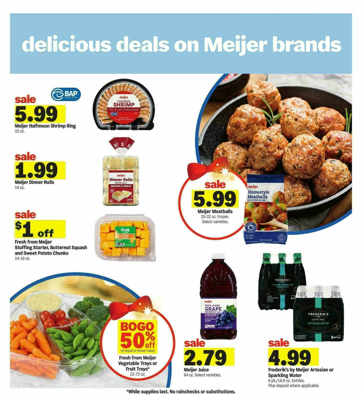 Meijer Weekly Ad from November 19